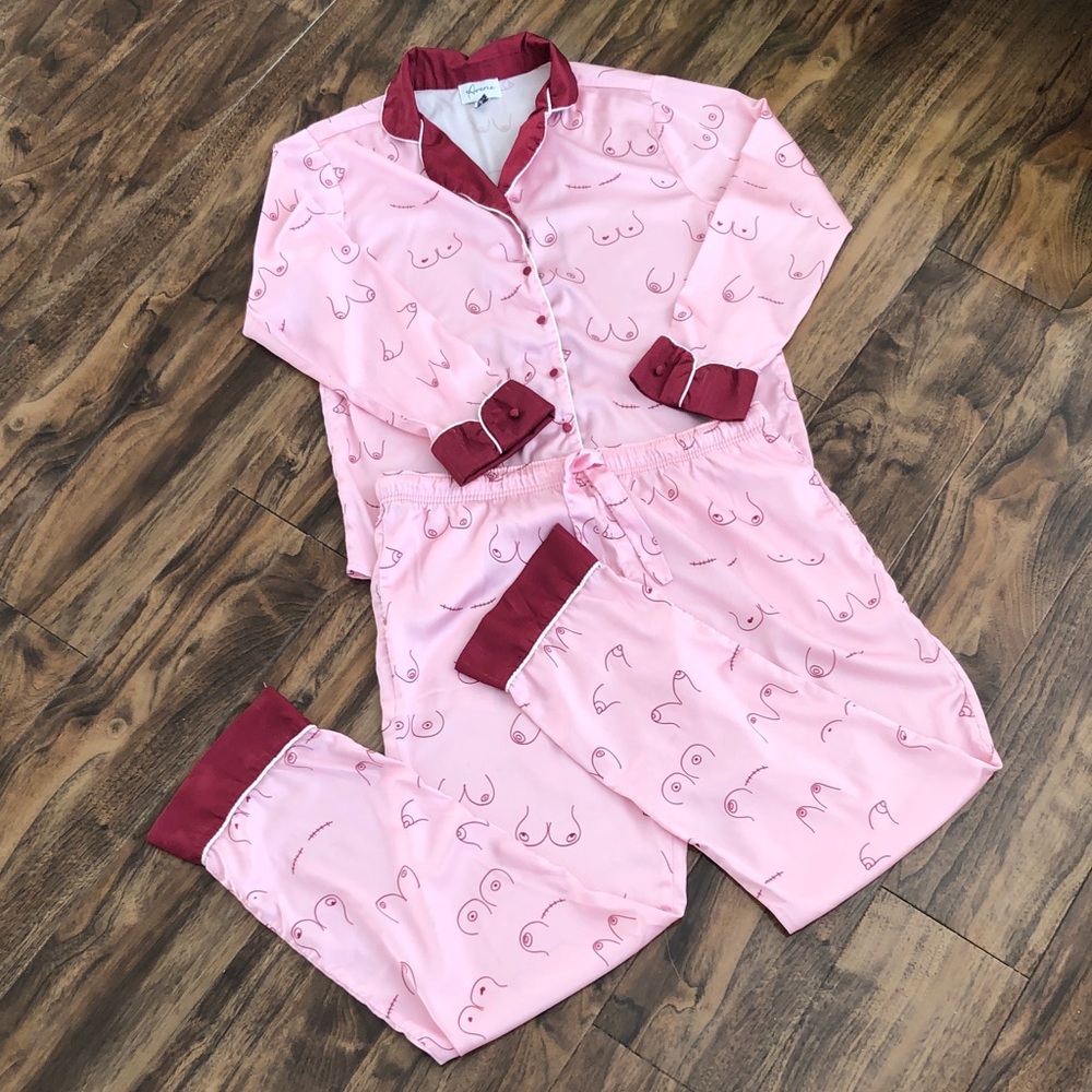 AVERIE Breast Cancer Awareness Women's Pajama Set by Averie